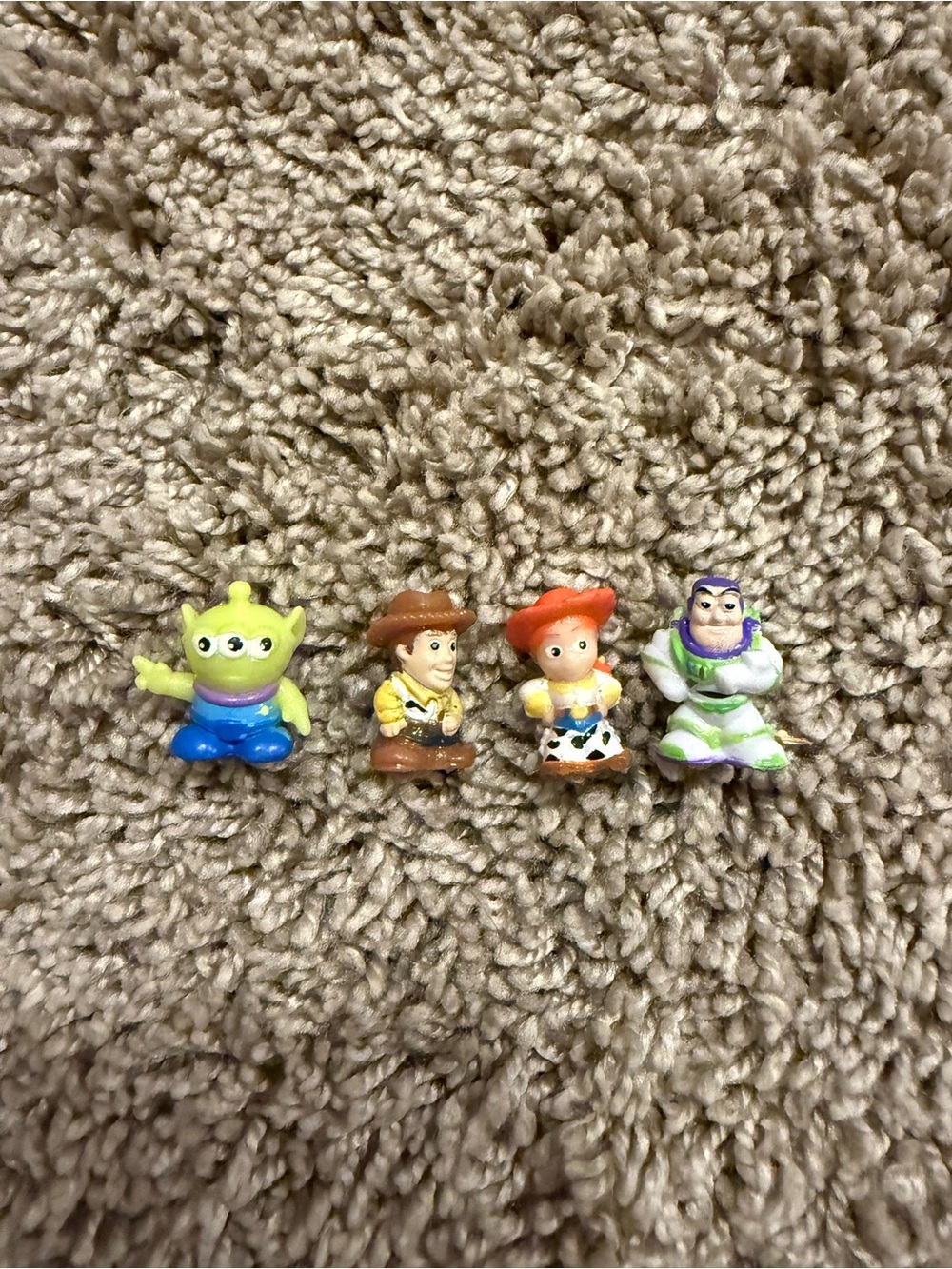 Disney Pixar Toy Story Squinkies 4pc Lot + Original Capsules